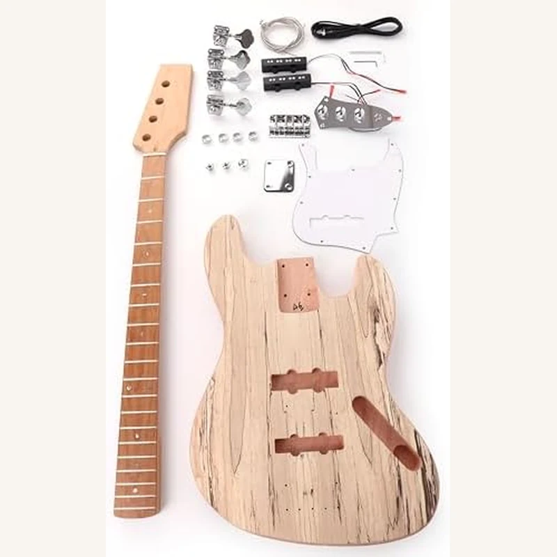 Fojill FJBK-60MS DIY guitar kit with spalted maple